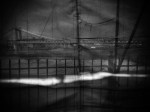 brooklyn bridge curtain&nbsp;BW
